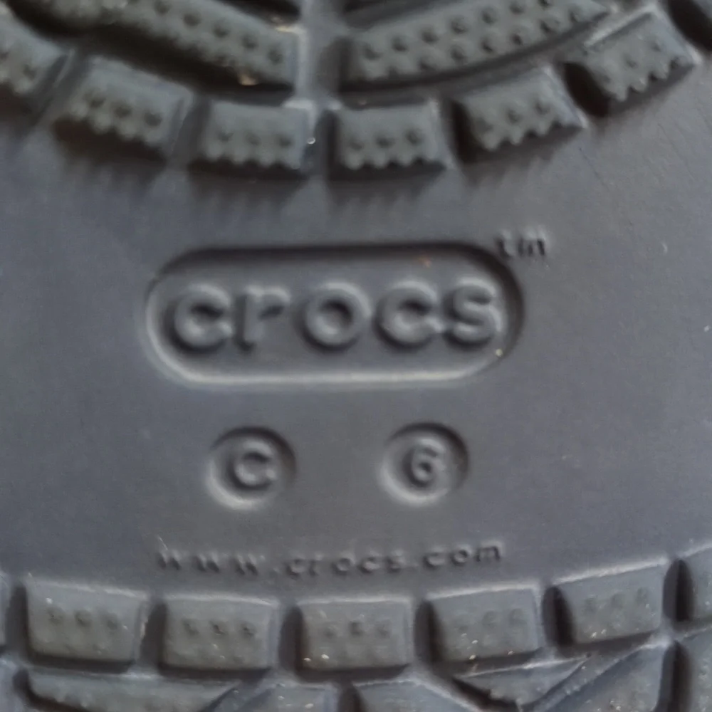 Crocs Bayaband Blue Clogs Childs Size 6